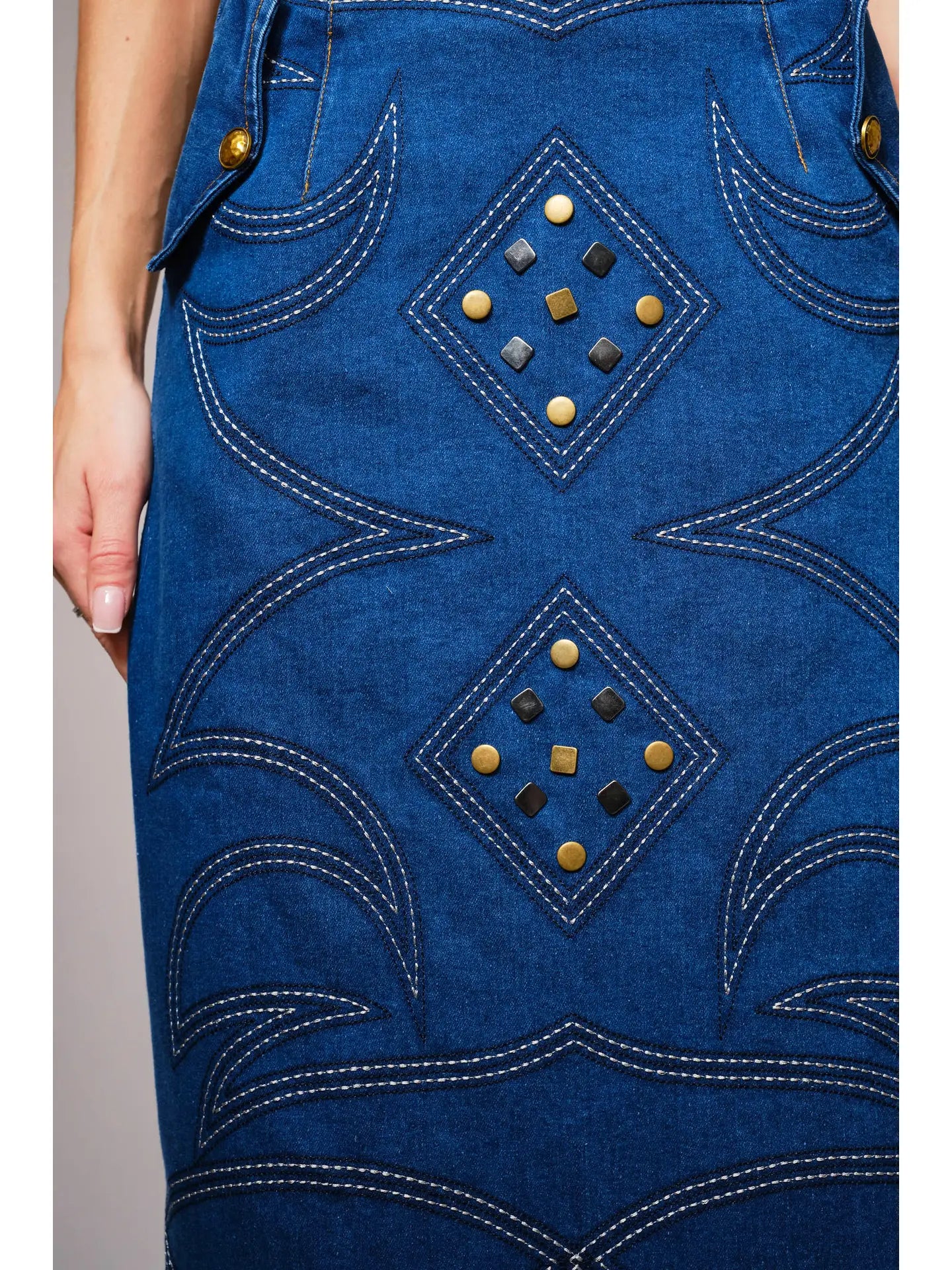 Rivet Skirt