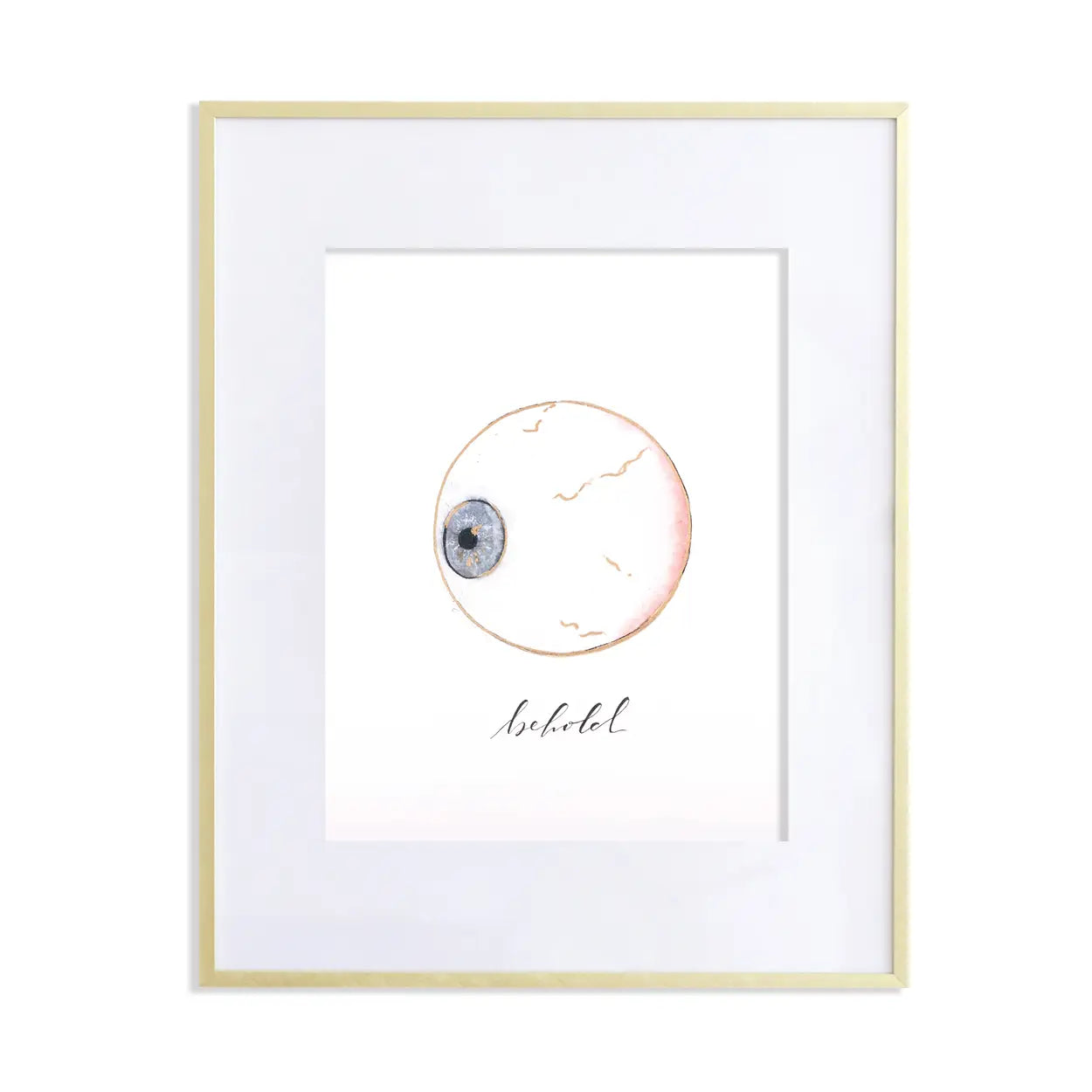 Behold Anatomical Eye Print