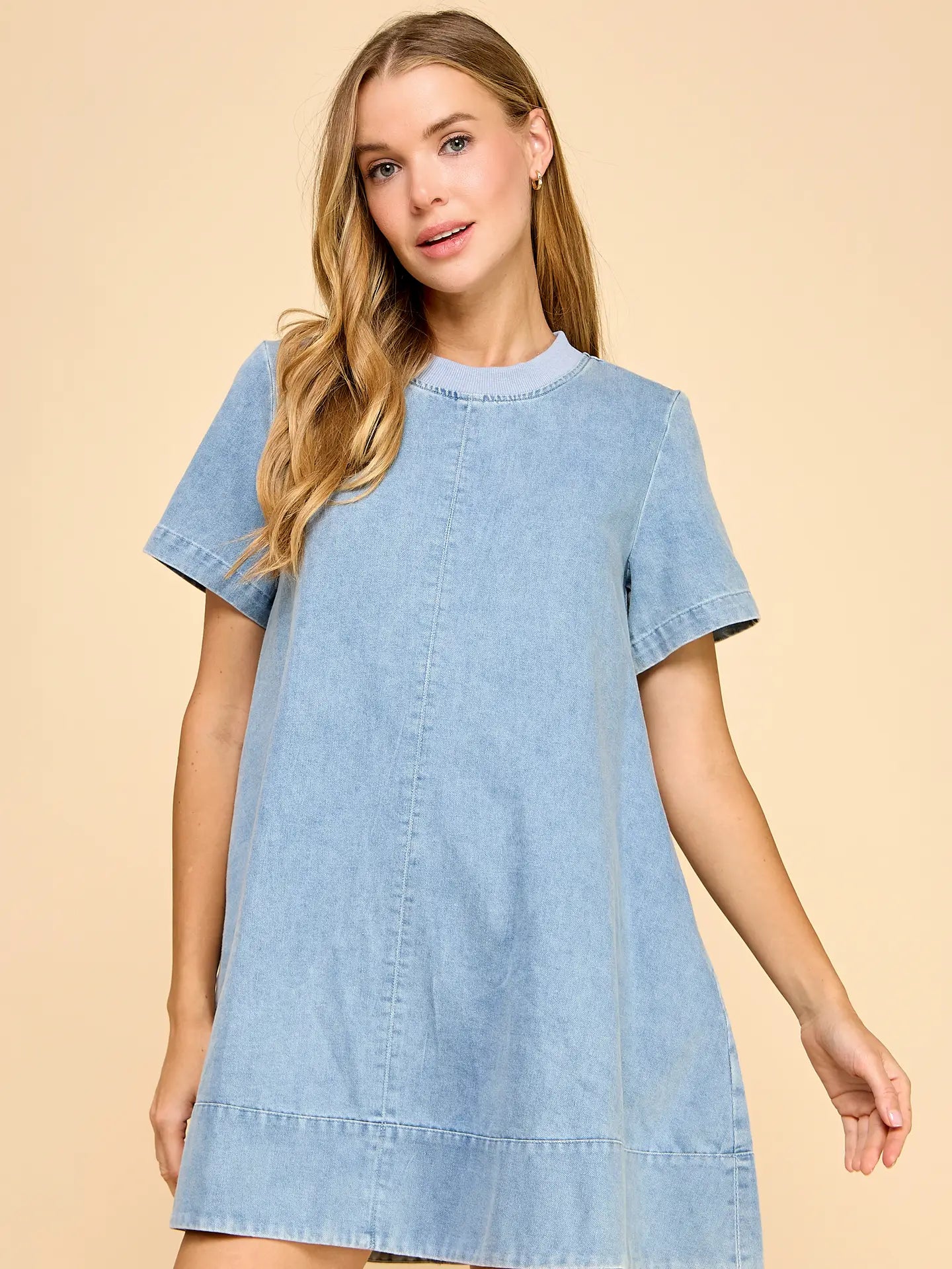 Relaxed Denim Dress