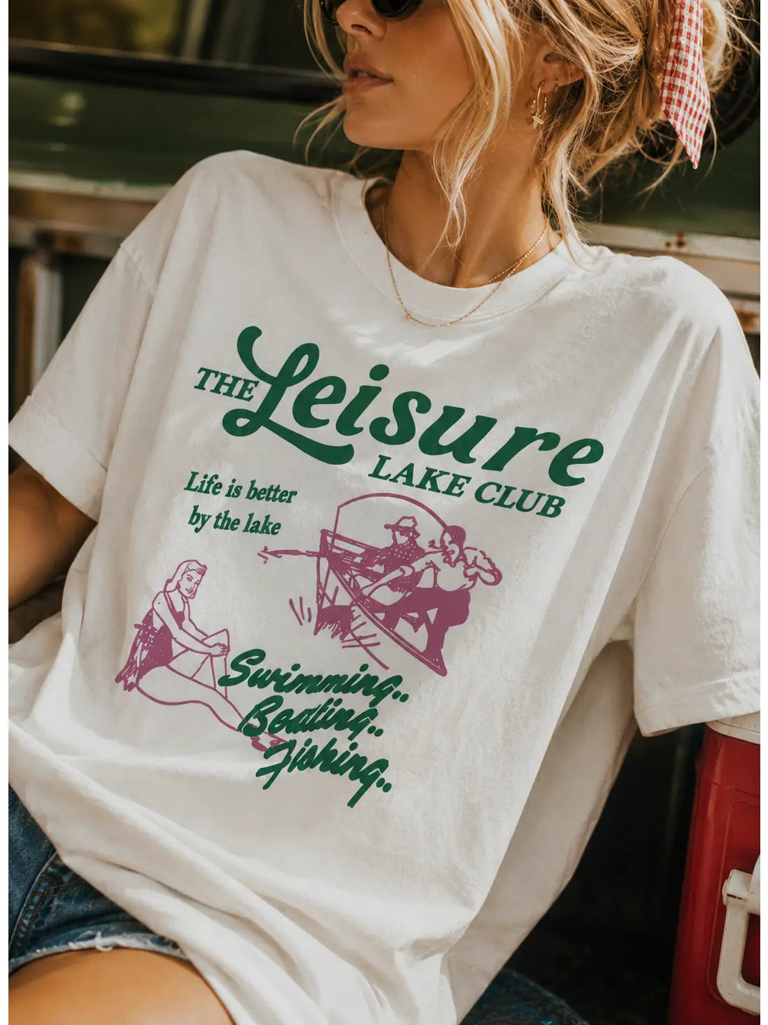 Leisure Lake Tee
