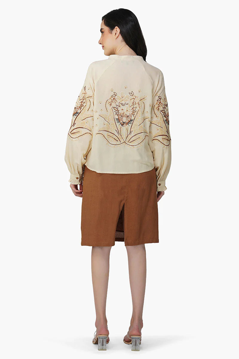 Bali Tiger Blouse