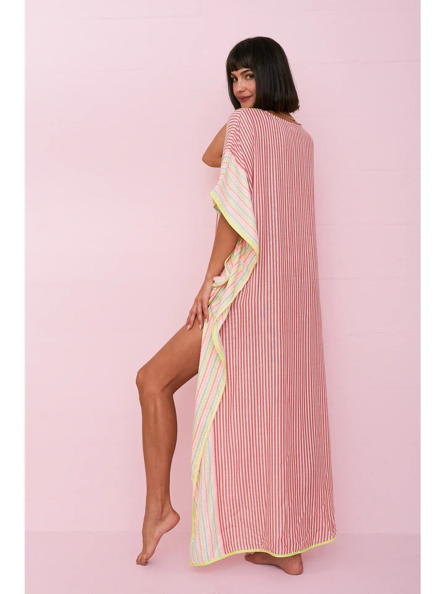 Contrast Striped Throbe