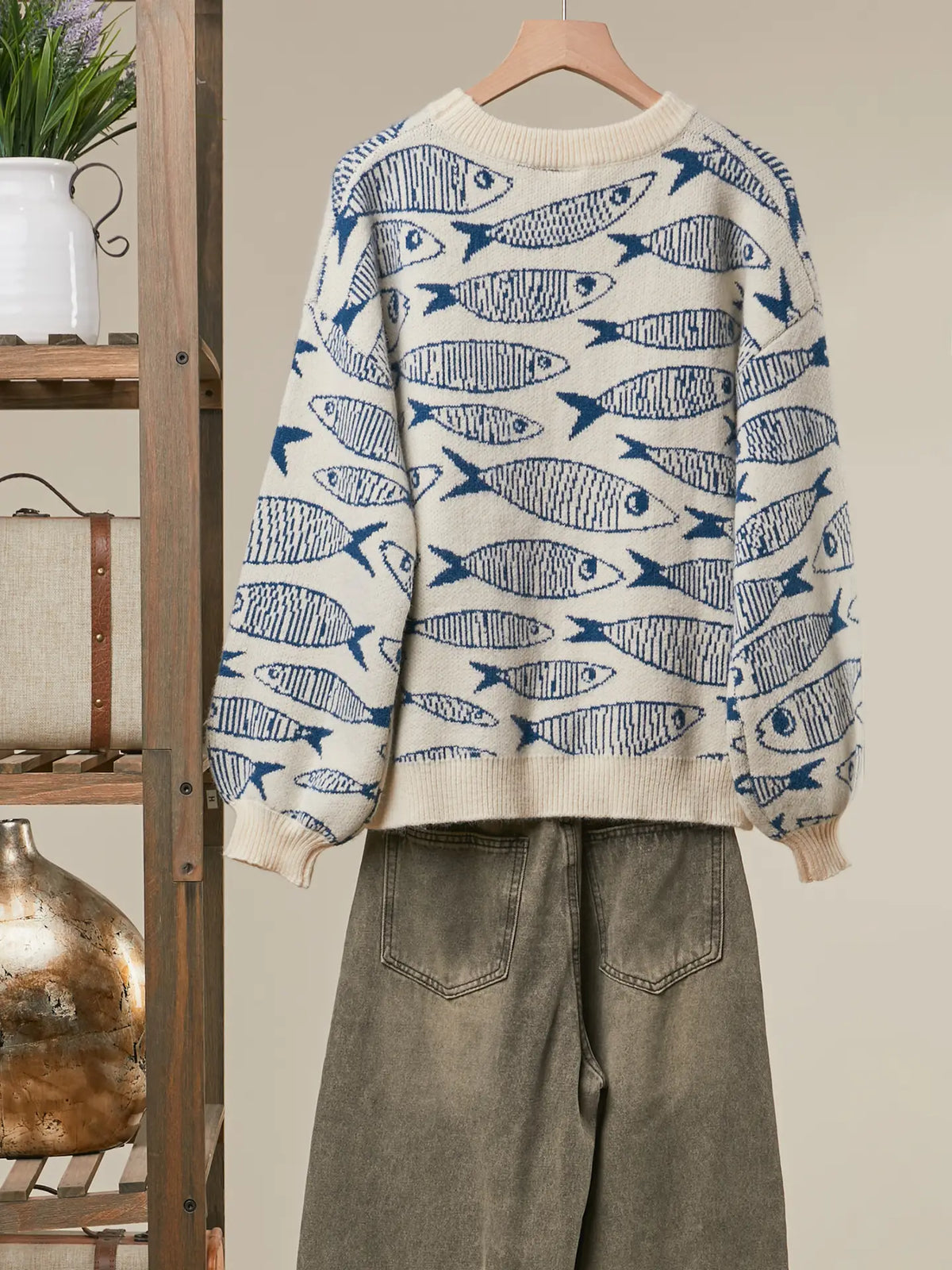 Sardine Story Knit Sweater