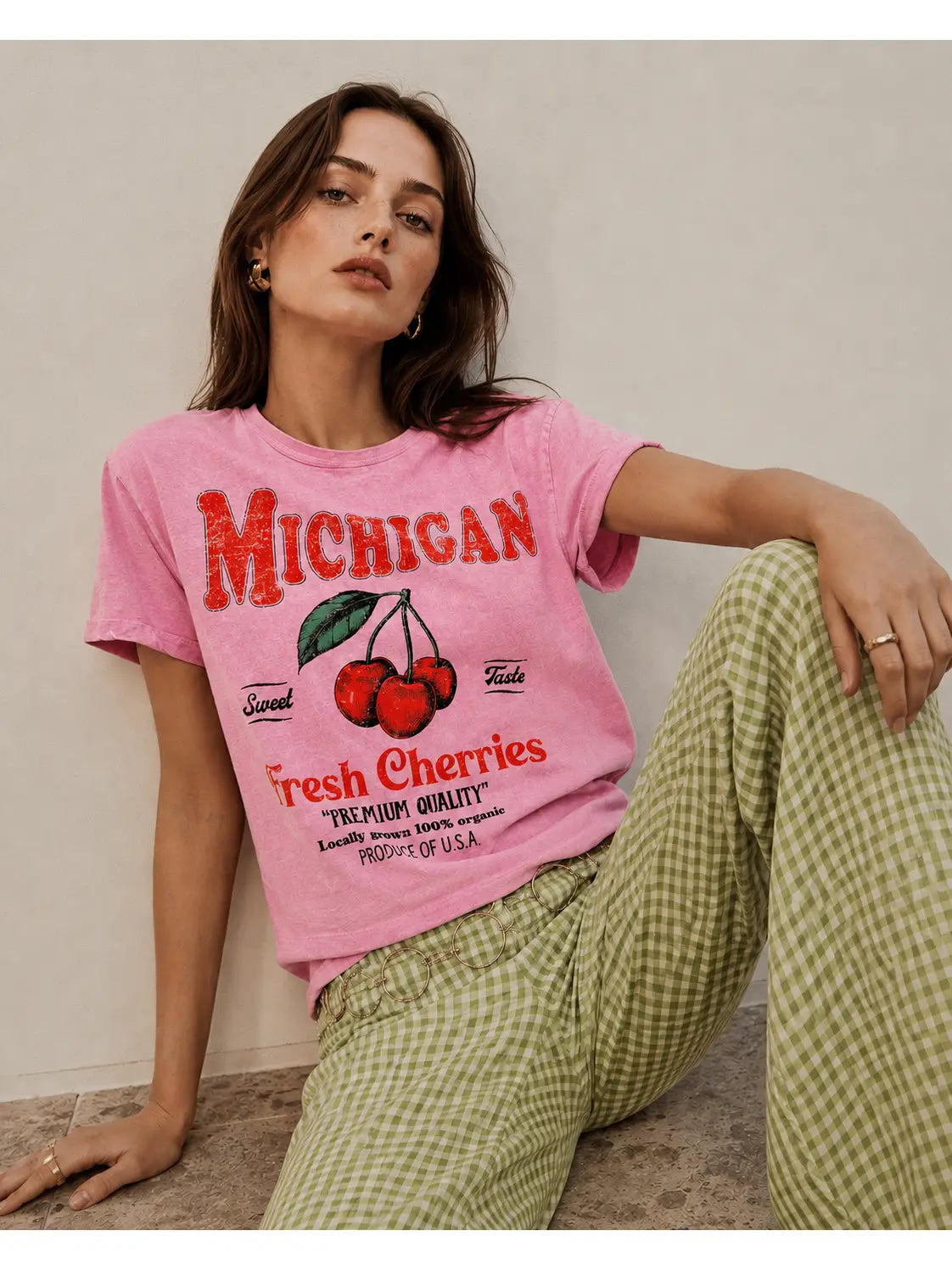 Michigan Cherries Tee