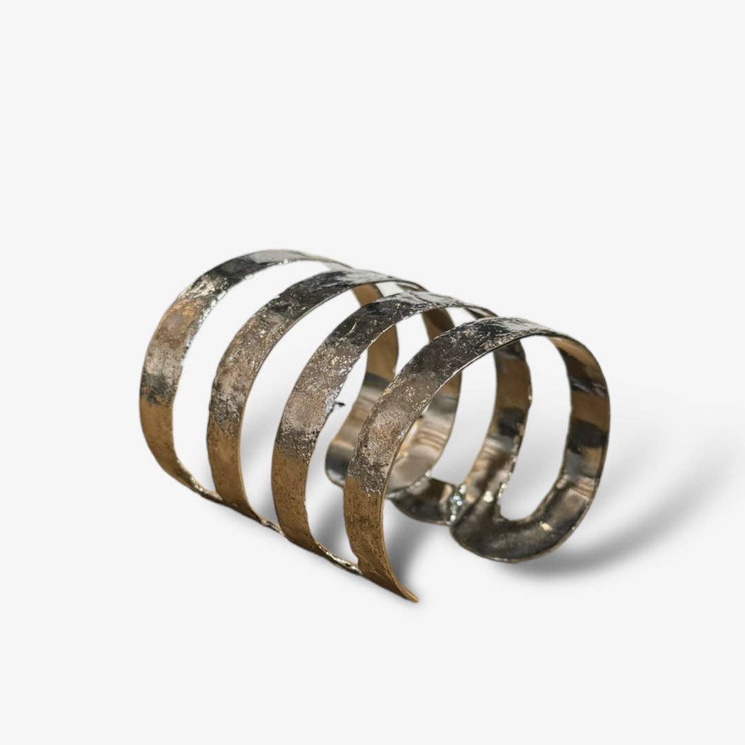 Gold Pharoah's Band Cuff: Gold