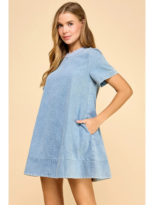 Relaxed Denim Dress