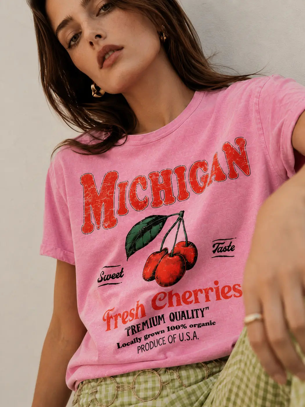 Michigan Cherries Tee