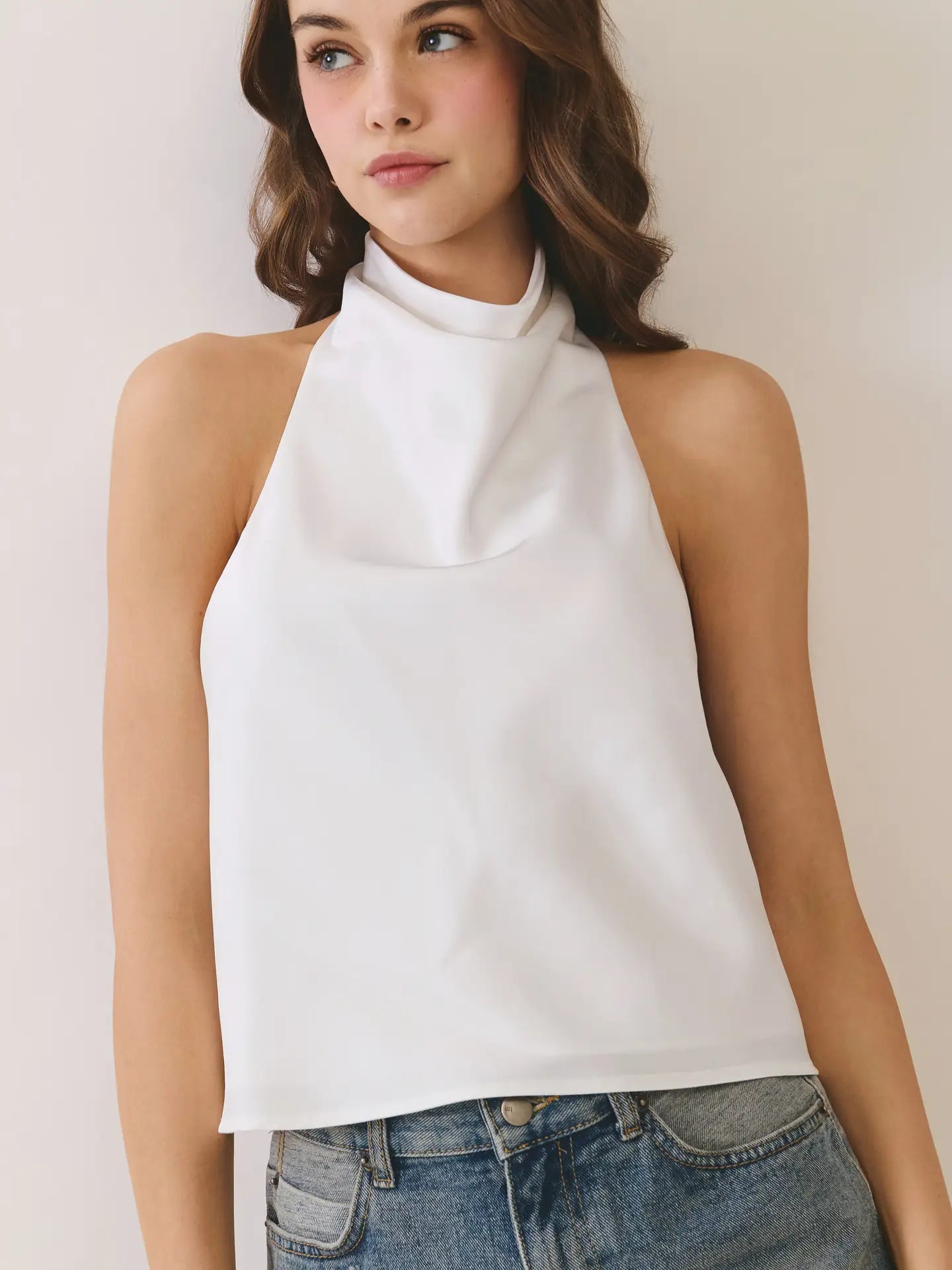 Satin Halter
