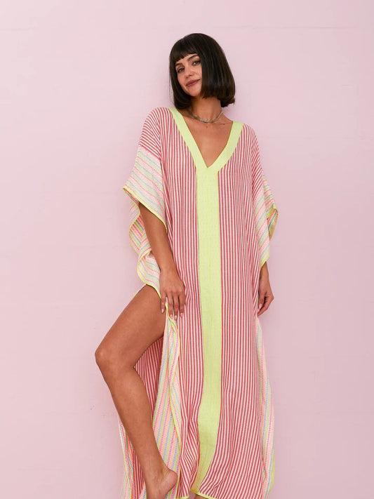 Contrast Striped Throbe