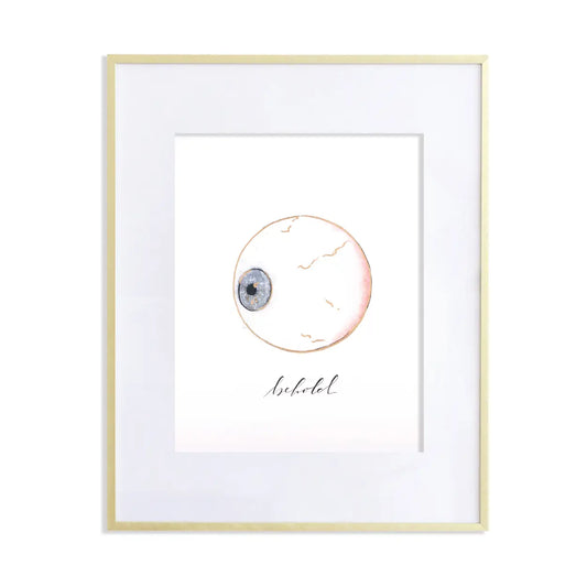 Behold Anatomical Eye Print