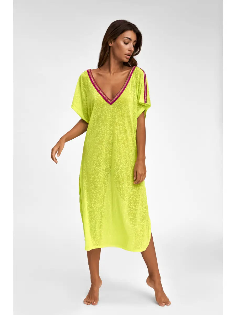 Lemon V-Back Sundress