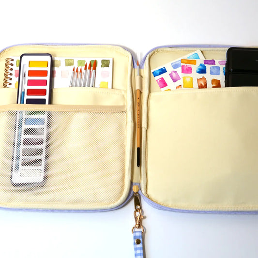 Juliette Watercolor Clutch