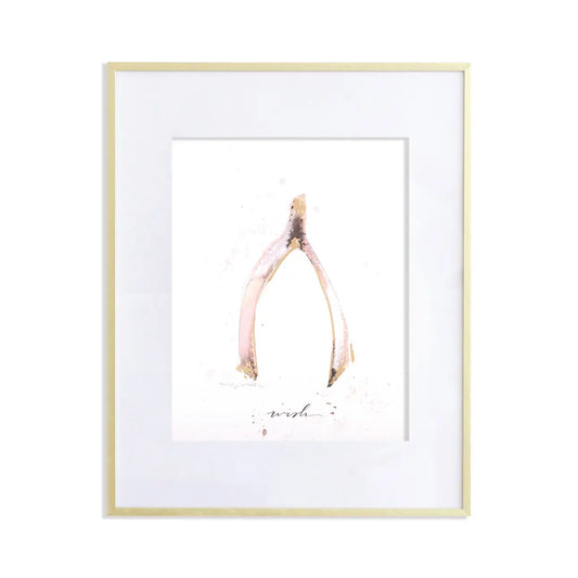 Wish Anatomical Wishbone Print