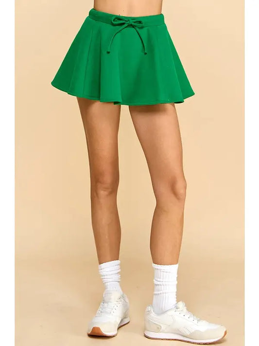 Flare Skirt Green
