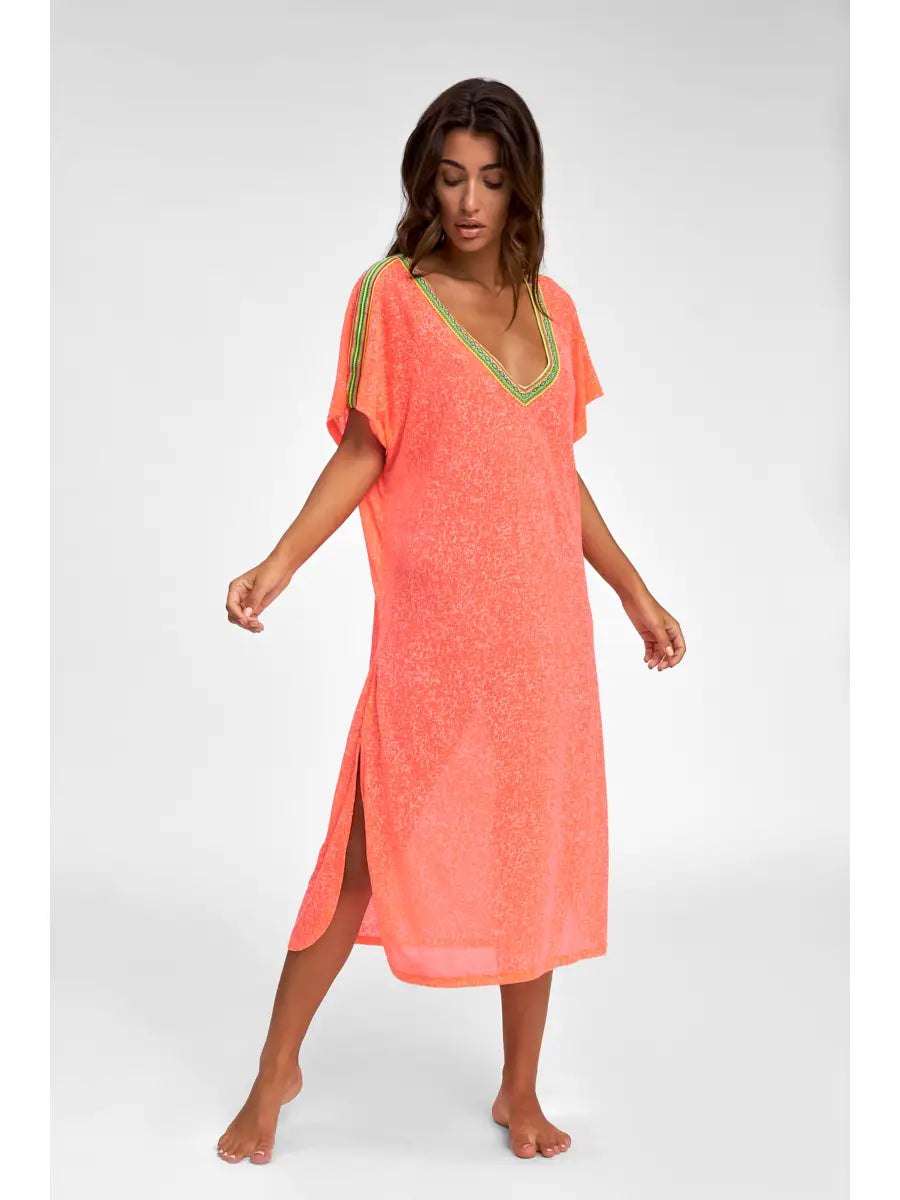 Watermelon V-Back Sundress