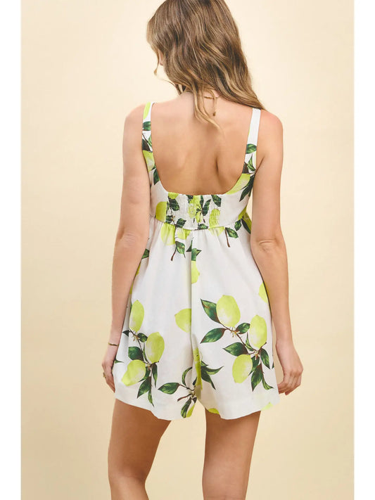 Lemon Romper