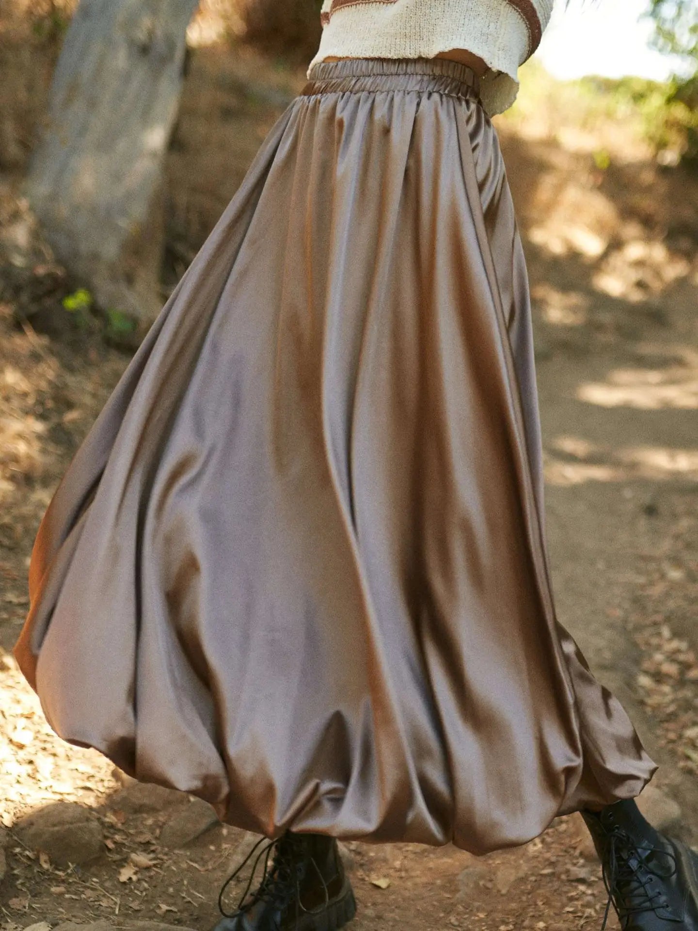 Satin Skirt