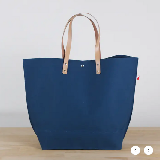 Monterey Laminated Tote- Majolica