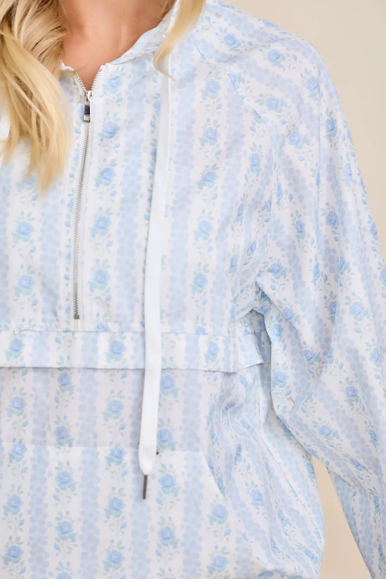 Floral Windbreaker